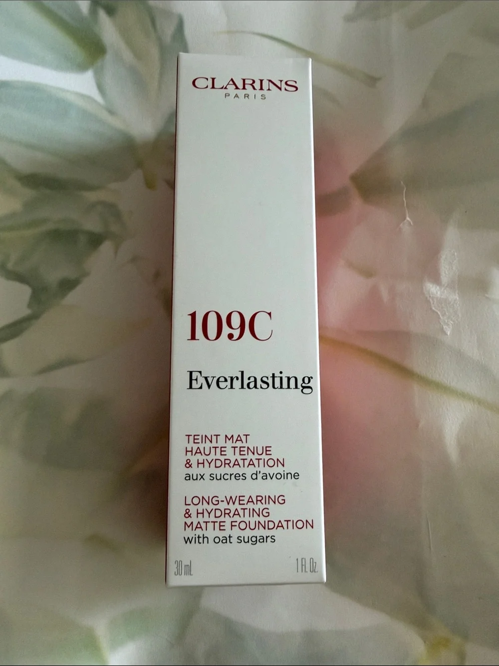 Clarins Everlasting Matte Foundation 109C - NWB